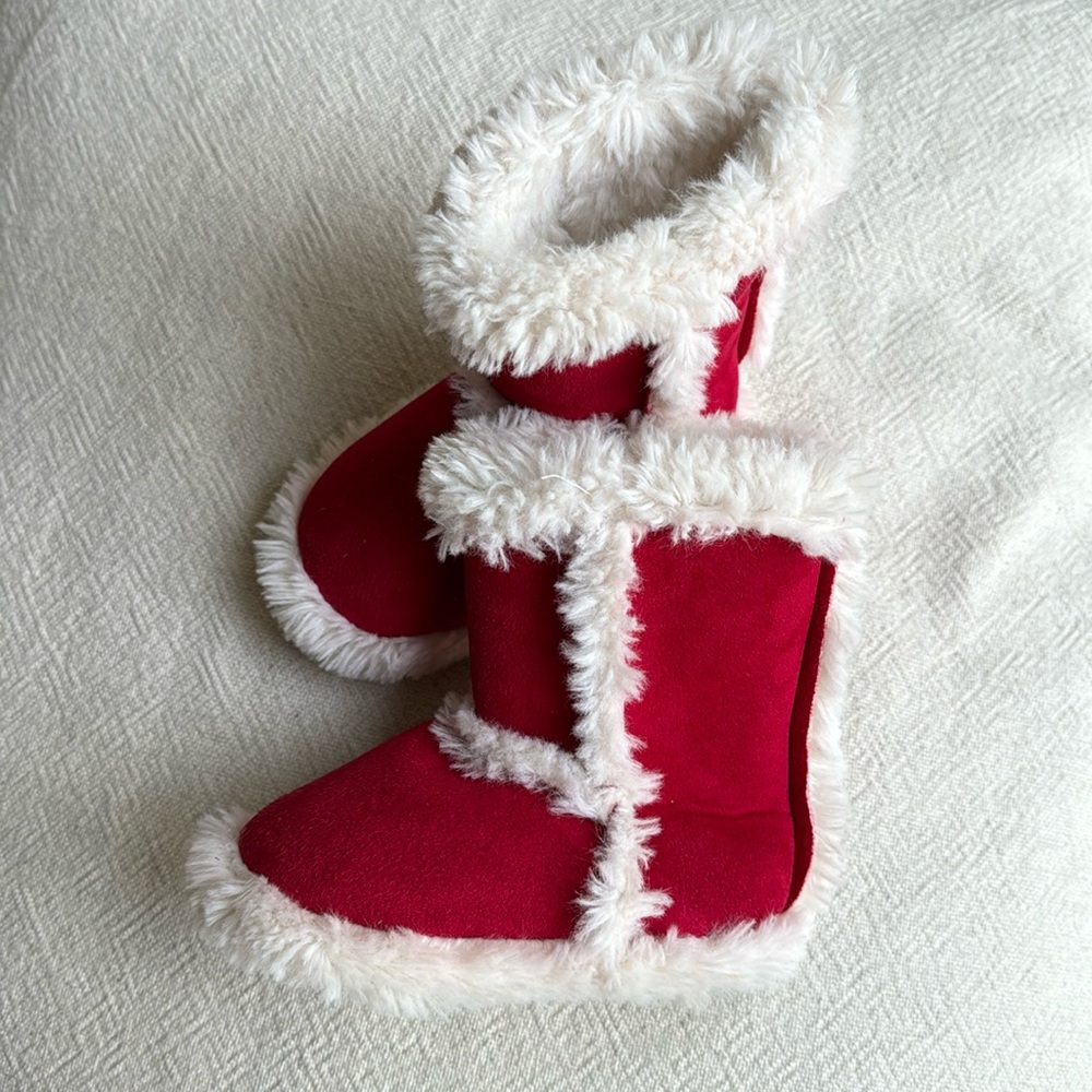 Pottery Barn Kids bootie slippers